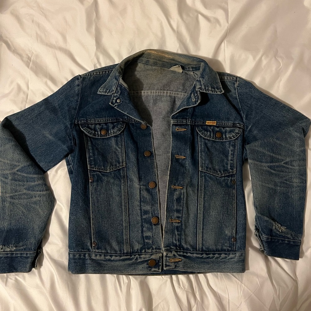 Vintage style jean jacket
